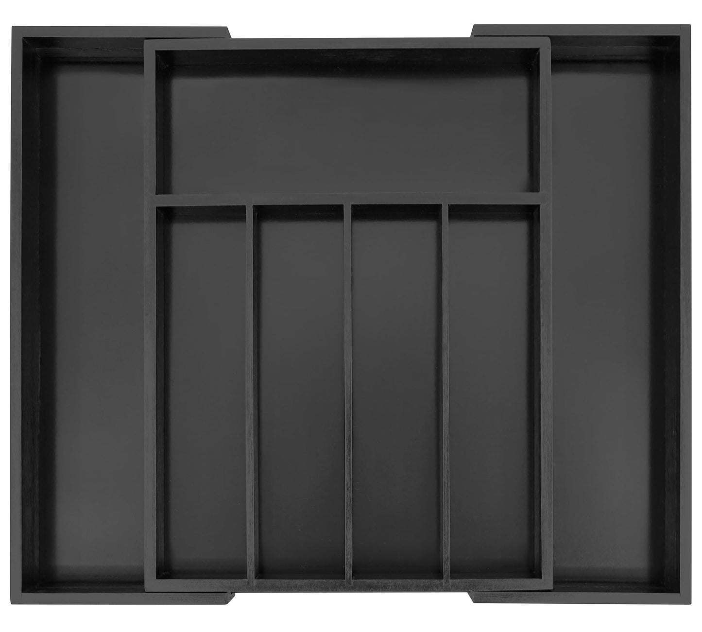 Utoplike Bamboo Expandable Kitchen Drawer Organizer Silverware Utensil Tray