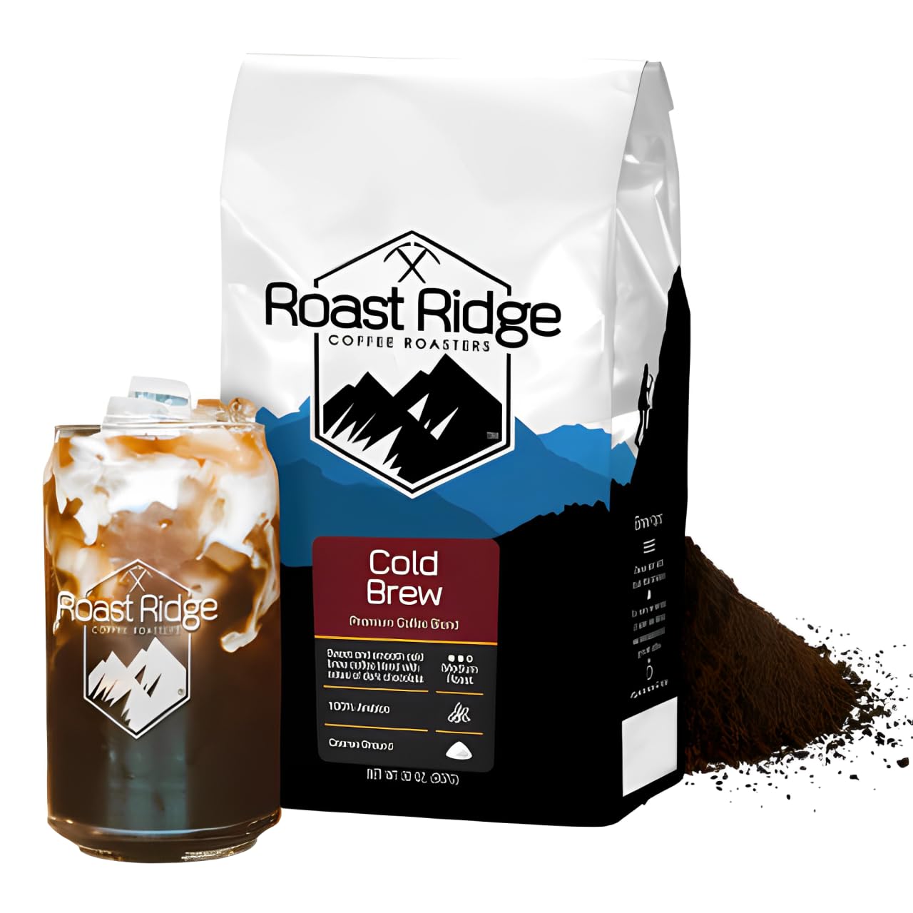 Roast Ridge Whole Bean Coffee, Dark Roast, 2 lb