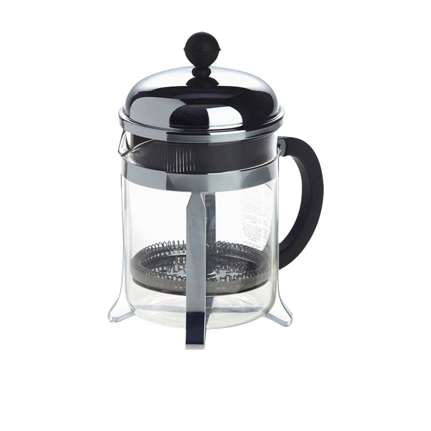 Bodum 51oz Chambord French Press Coffee Maker, High-Heat Borosilicate Glass, Polished Stainless Steel – Made in Portugal