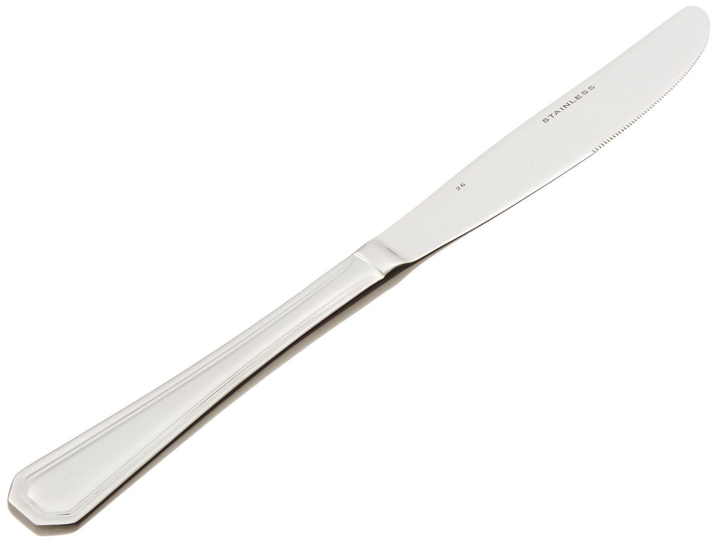 Winco 8 3/4" Silver Victoria Stainless Steel Tablespoon (Set of 12)