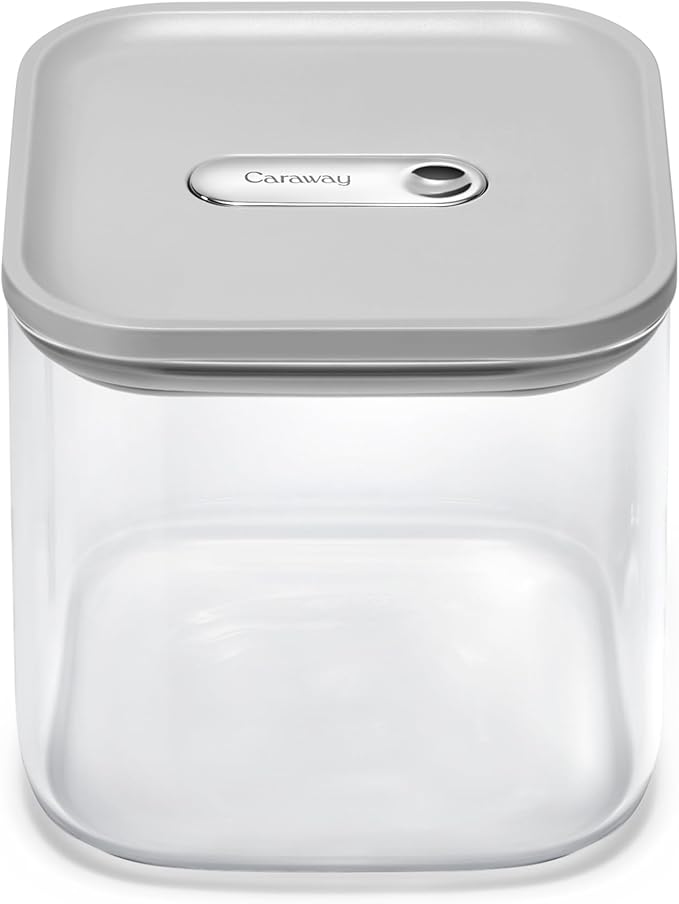 Caraway 4 qt Glass Airtight Food Storage Container with Lid