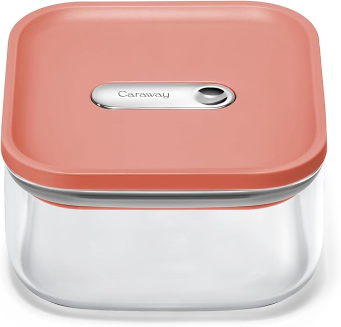 Caraway 4 qt Glass Airtight Food Storage Container with Lid