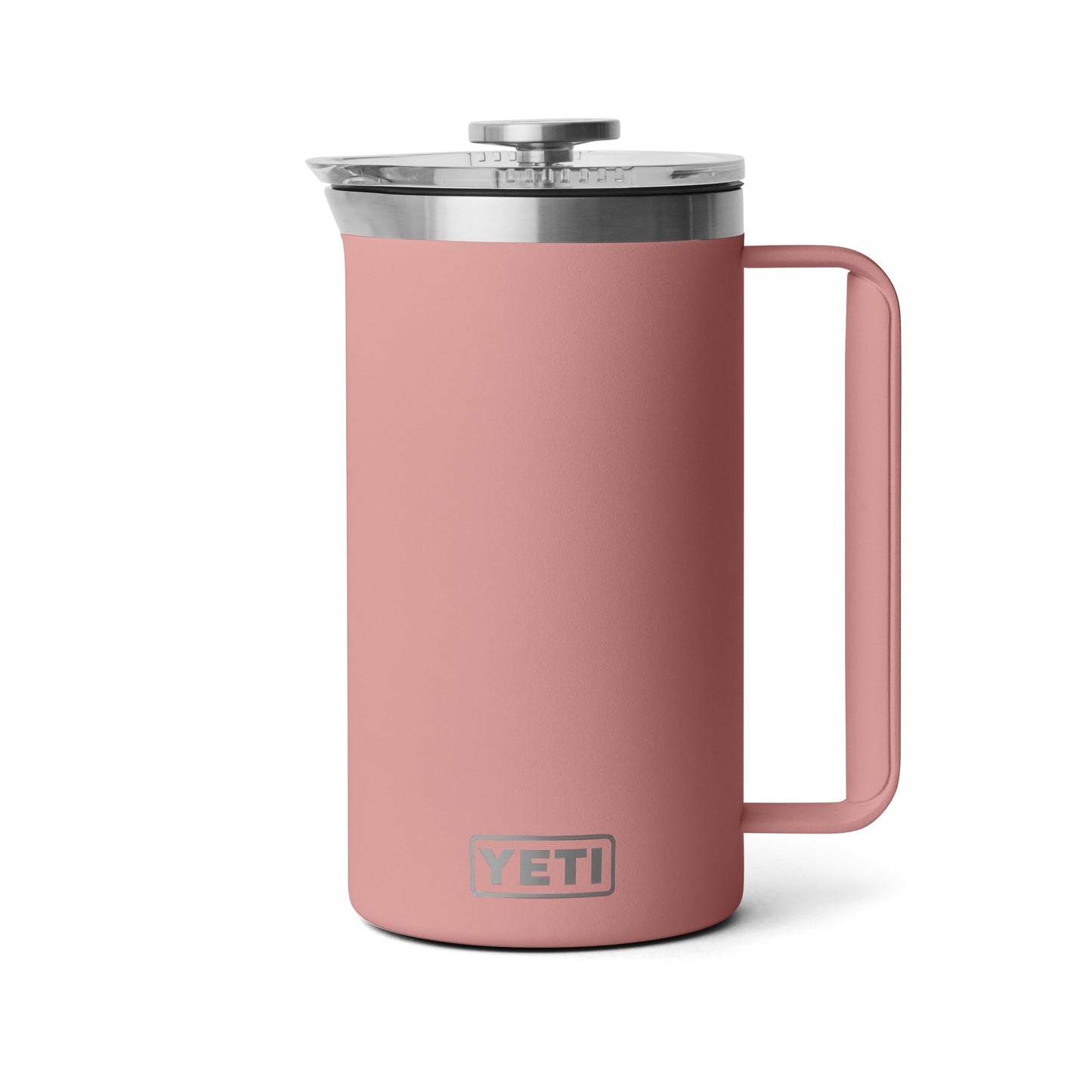 YETI Rambler 34 oz. French Press Coffee Maker, Sandstone Pink