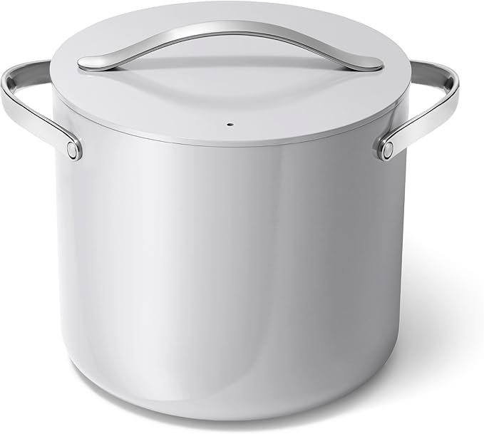 Caraway 12 qt Ceramic-Coated Stock Pot with Lid
