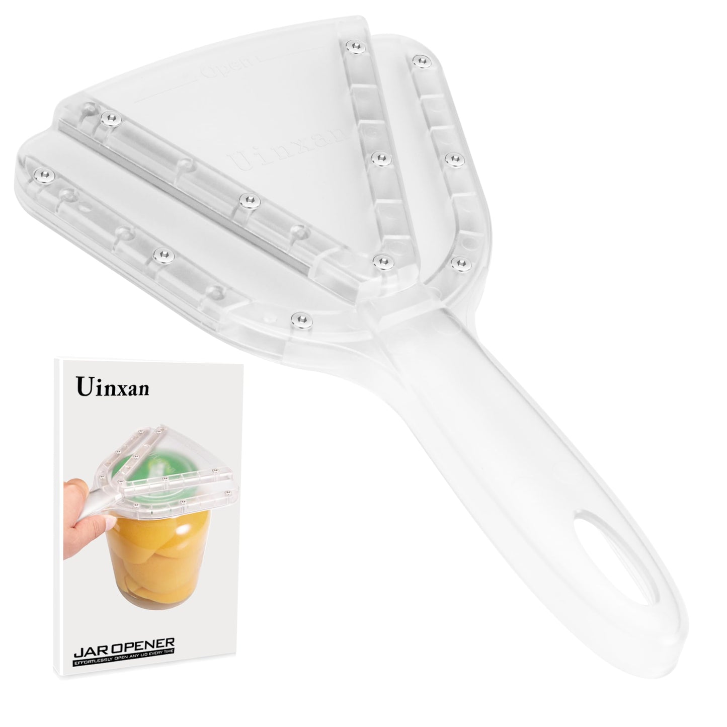 Uinxan Patented Jar Opener, Ideal for Weak Hands & Seniors with Arthritis
