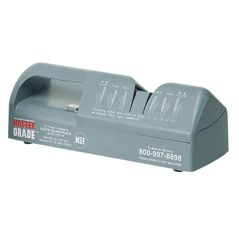 Master Grade Commercial Electric Knife Sharpener with 3 Pair of Sharpening Wheel
