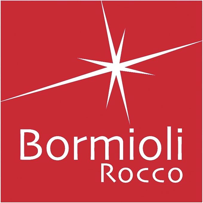 Bormioli Rocco Officina 1825 Salt & Pepper Jars Set of 2-8 Oz. Ribbed Glass Containers with Airtight Metal Lids for Seasoning, Cooking & Dining Table Use - Italian Glass Storage Design