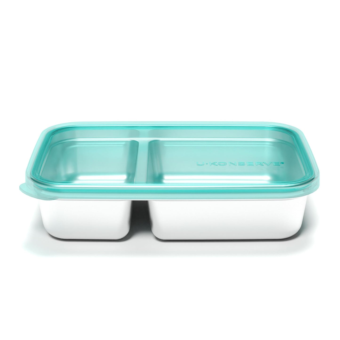 U-Konserve 24 oz Divided 3-Section Stainless Steel Container Clear