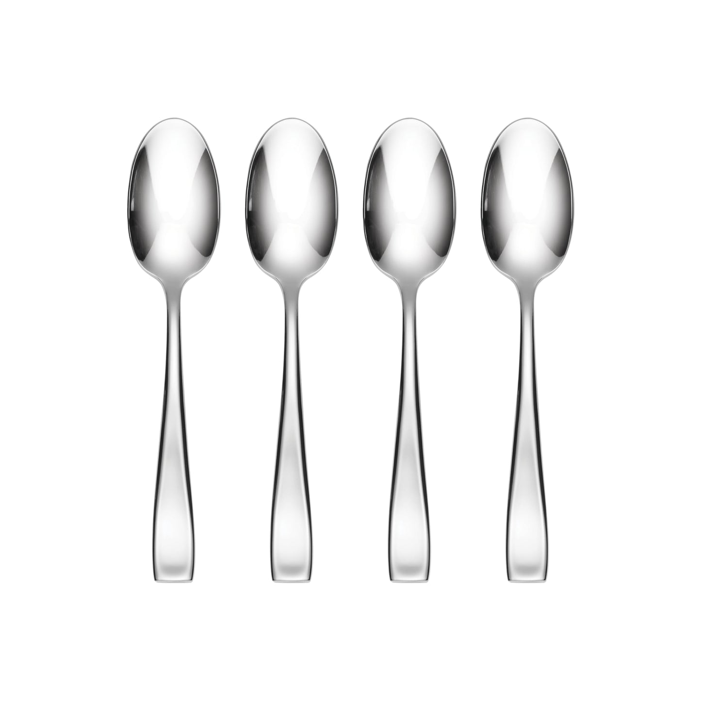 Oneida Moda Dinner Spoons Silverware Set for 4, Flatware