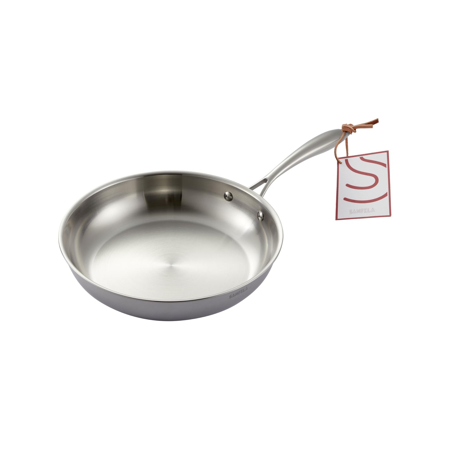 SANFELA 10 Inch Stainless Steel Frying Pan