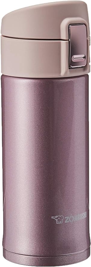 Zojirushi Stainless Mug, 12 Fluid Ounce, Lavender Pink