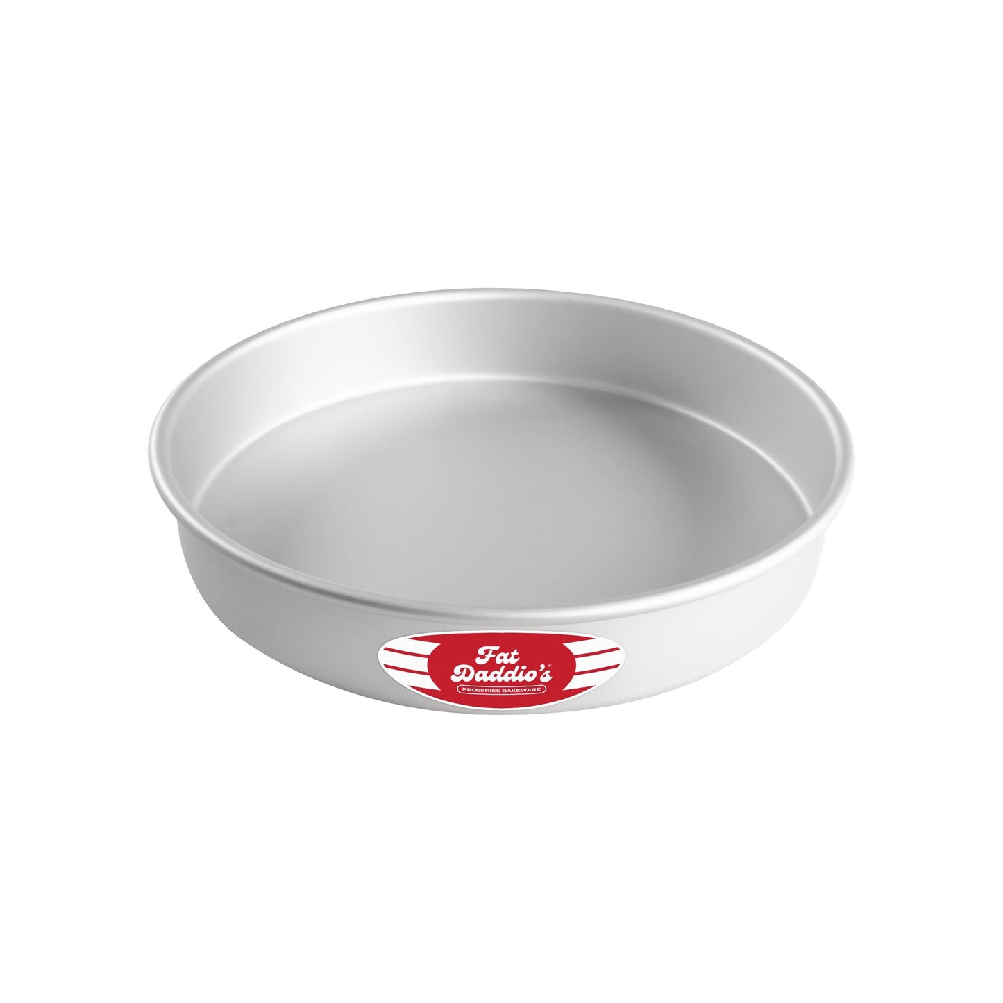 Fat Daddio's Anodized Aluminum Round Cake Pans, 2 Piece Set, 5 x 2 Inch