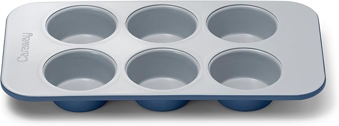 Caraway Non-Stick Ceramic-Coated 12-Cup Muffin Pan Duo