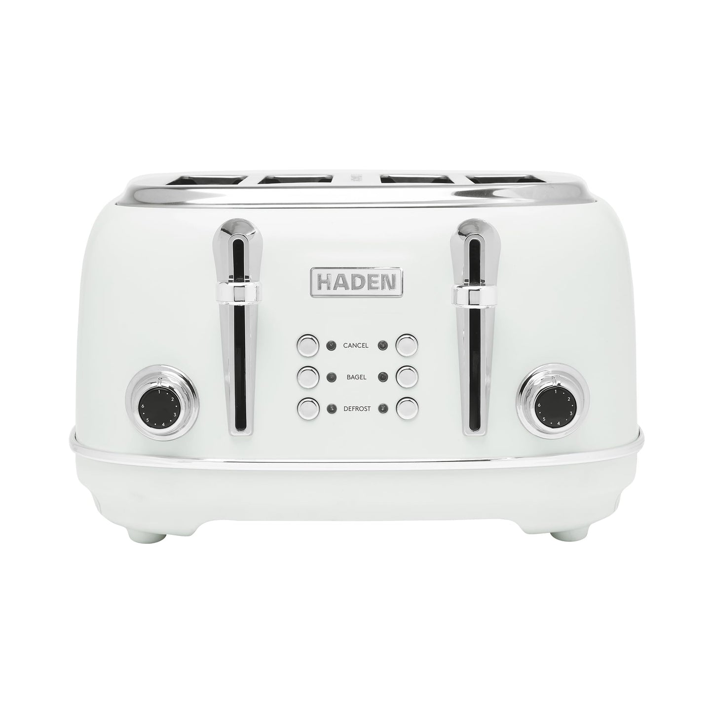 Haden Heritage 4 Slice Wide Slot Stainless Steel Toaster