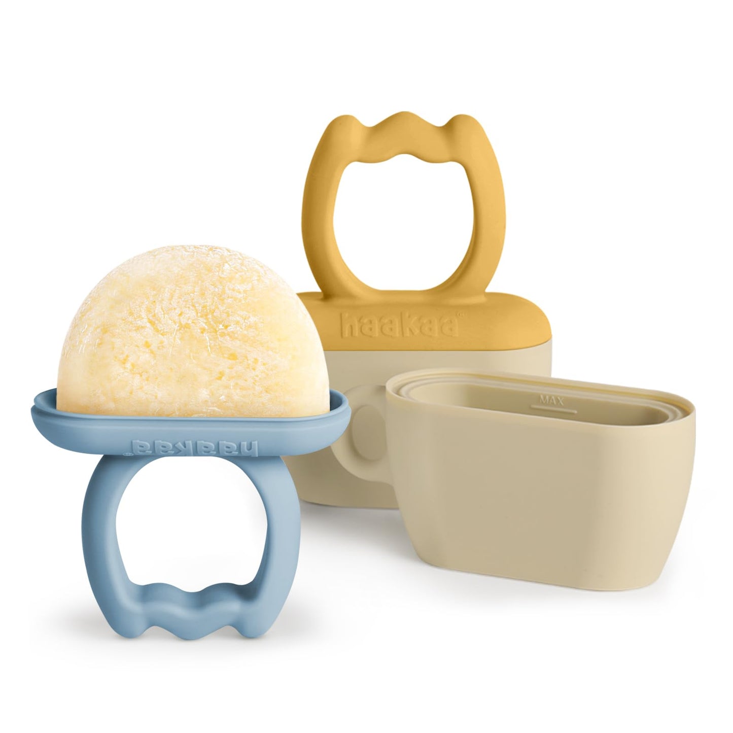 Haakaa Breastmilk Popsicle Mold for Babies, Frozen Breast Milk Teether