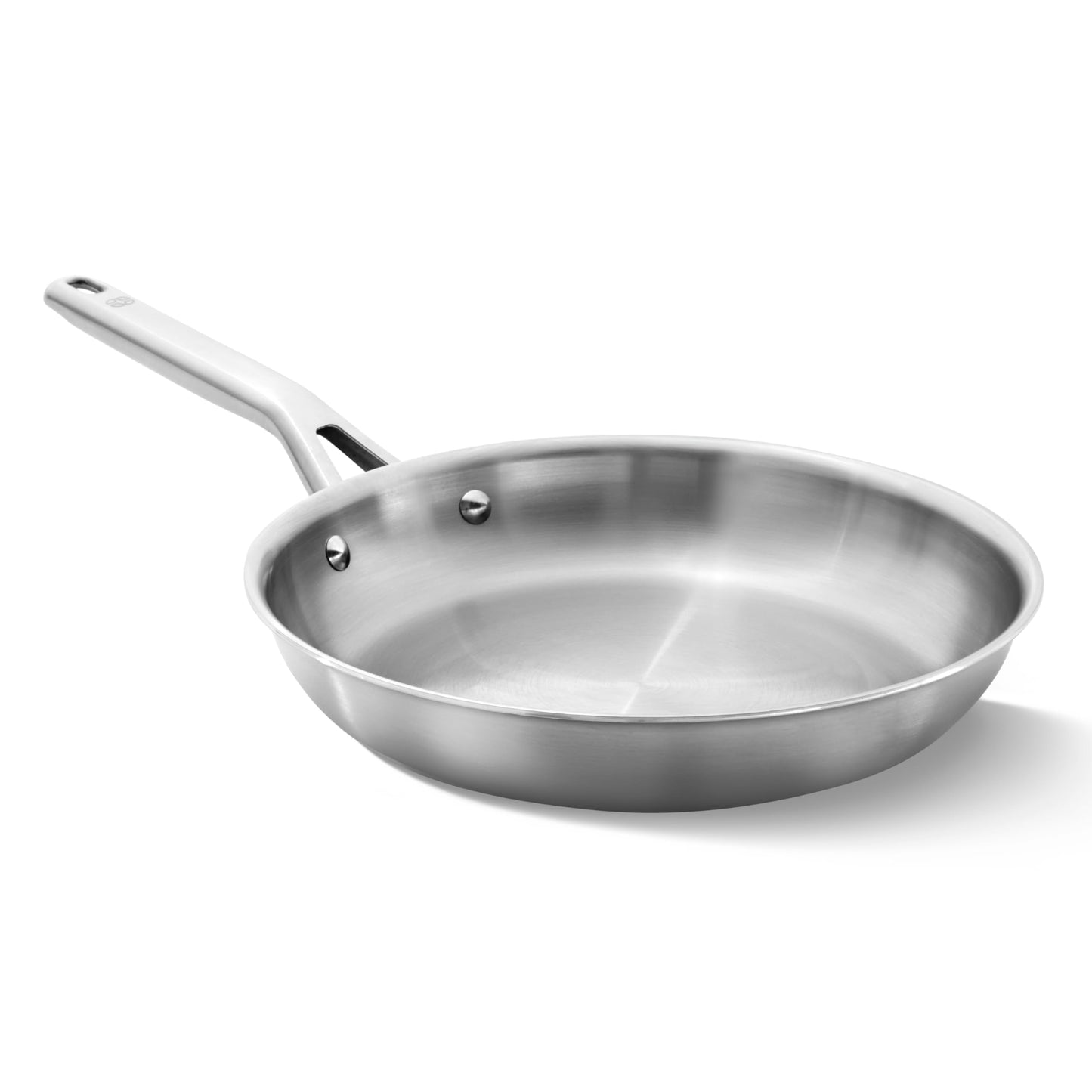 Calphalon Brushed 3-Ply Stainless Steel Cookware Set w/Turbo Heat Tech 4.5Qt Sauce Pan with Lid, Induction, Oven Safe 450F, Brushed Satinless Silver
