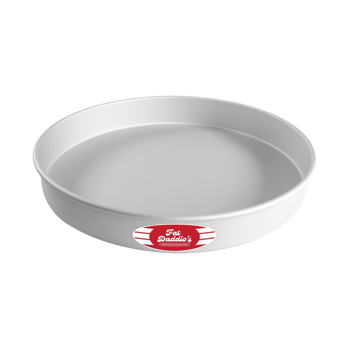 Fat Daddio's Anodized Aluminum Round Cake Pans, 2 Piece Set, 5 x 2 Inch