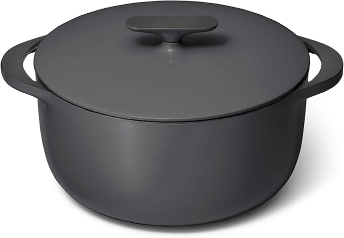 Caraway Enameled Cast Iron Oval Dutch Oven