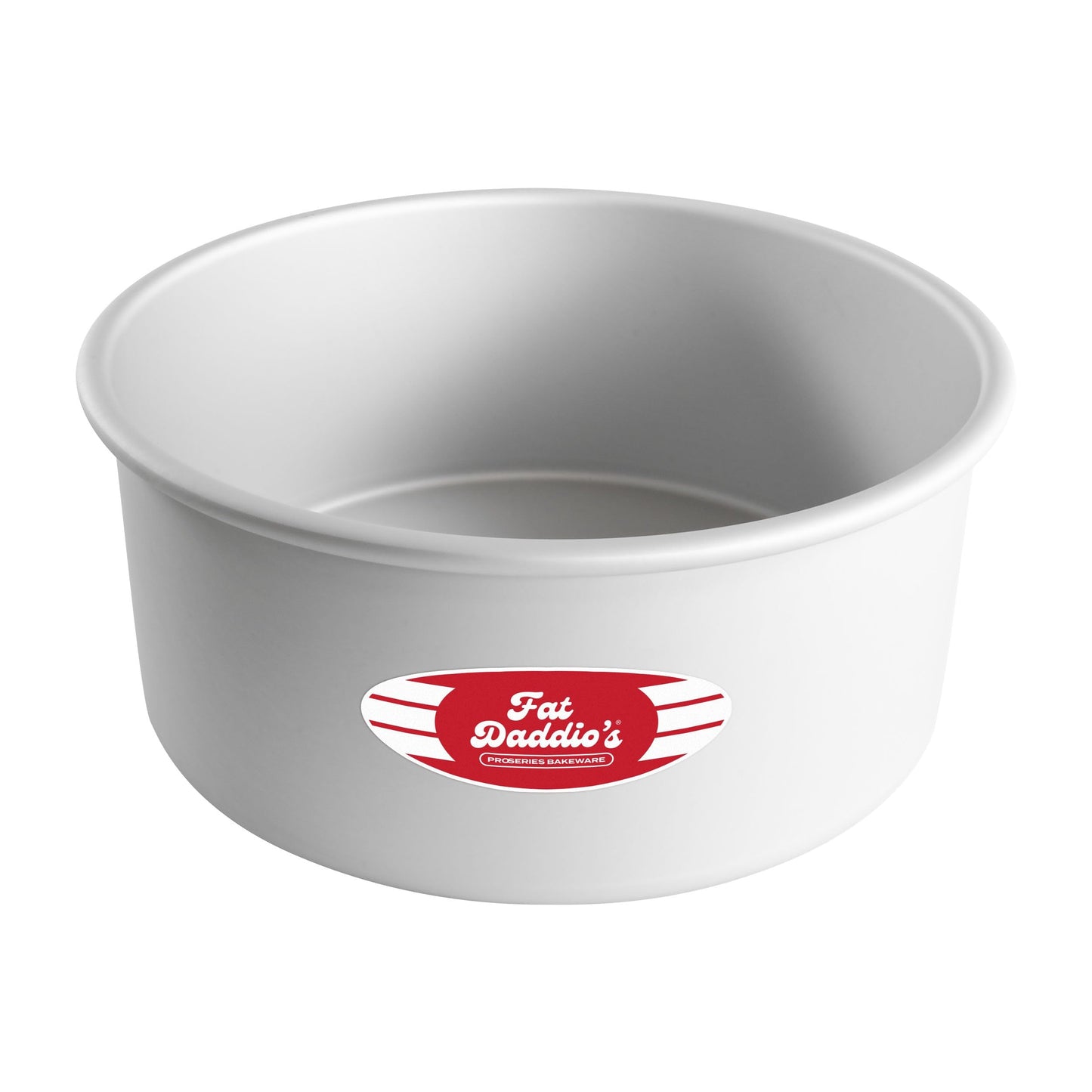 Fat Daddio's Anodized Aluminum Round Cake Pans, 2 Piece Set, 5 x 2 Inch