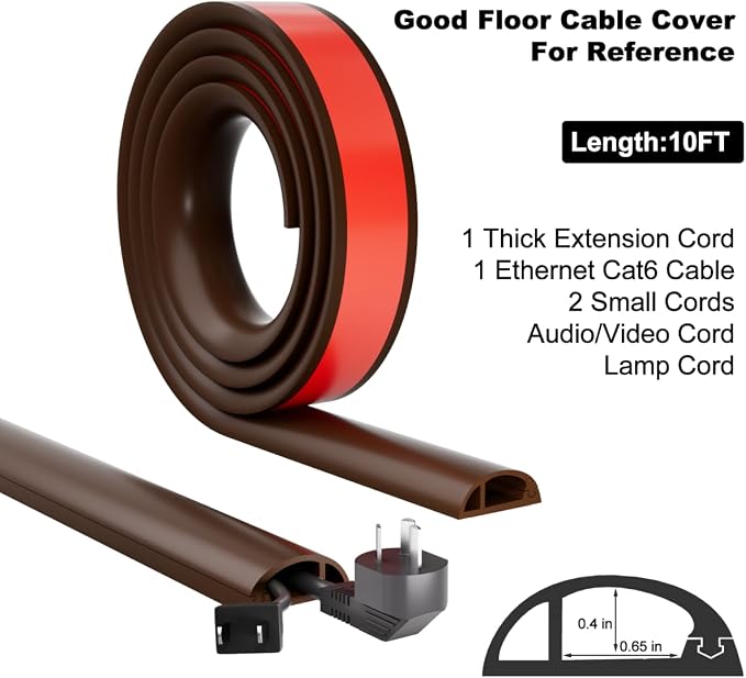 10FT Side-Open Extension Cord Covers