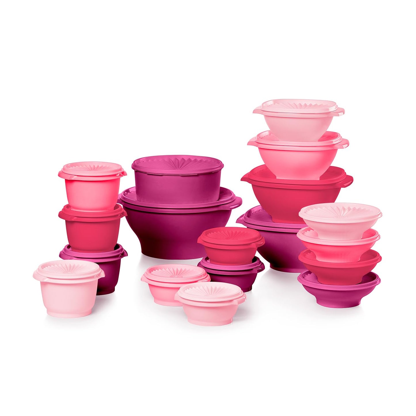Tupperware Heritage 36-Piece Vintage Blue Set (18 Containers + 18 Lids)