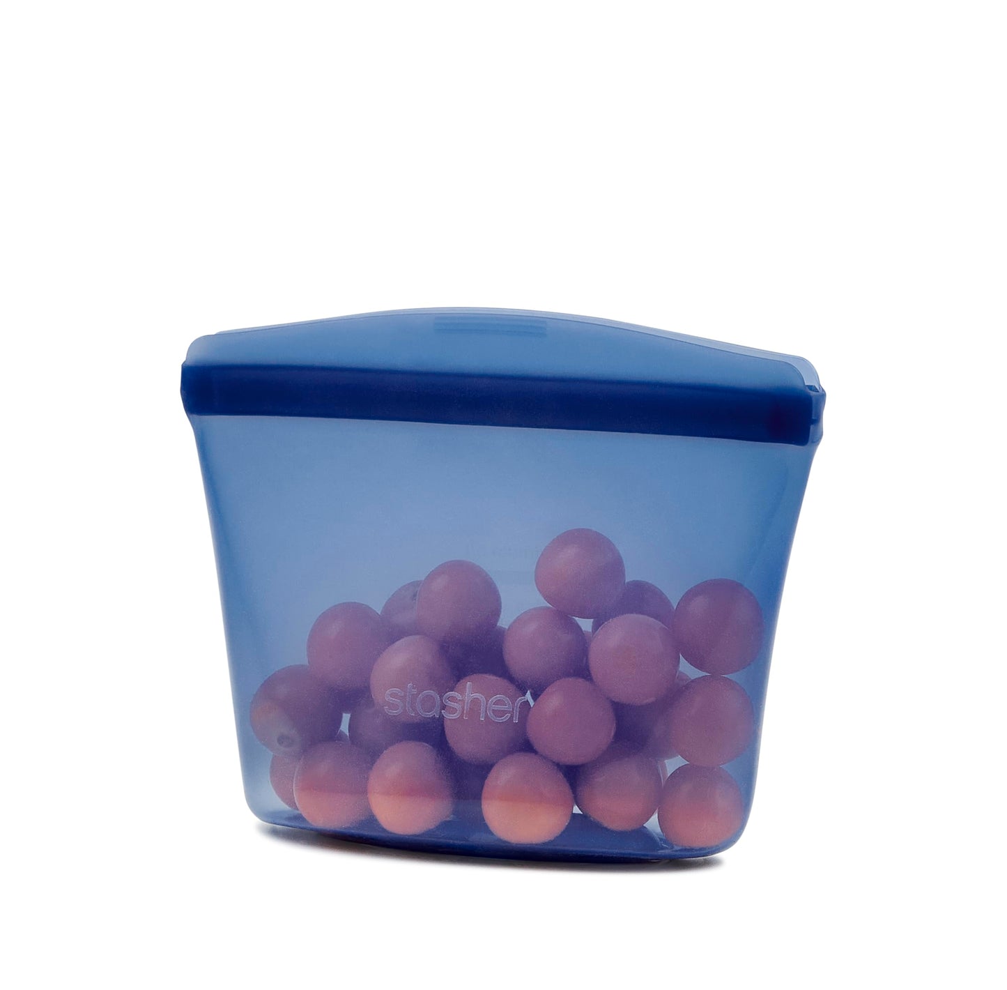 Stasher Silicone Reusable Storage Bag, 2-Cup Bowl, Reusable Freezer Bag, Microwave, Dishwasher, Oven Safe, Sous Vide, Lunch Containers, Eco Friendly, Food Storage Bags, Snack Bags, 16 oz, Lavender