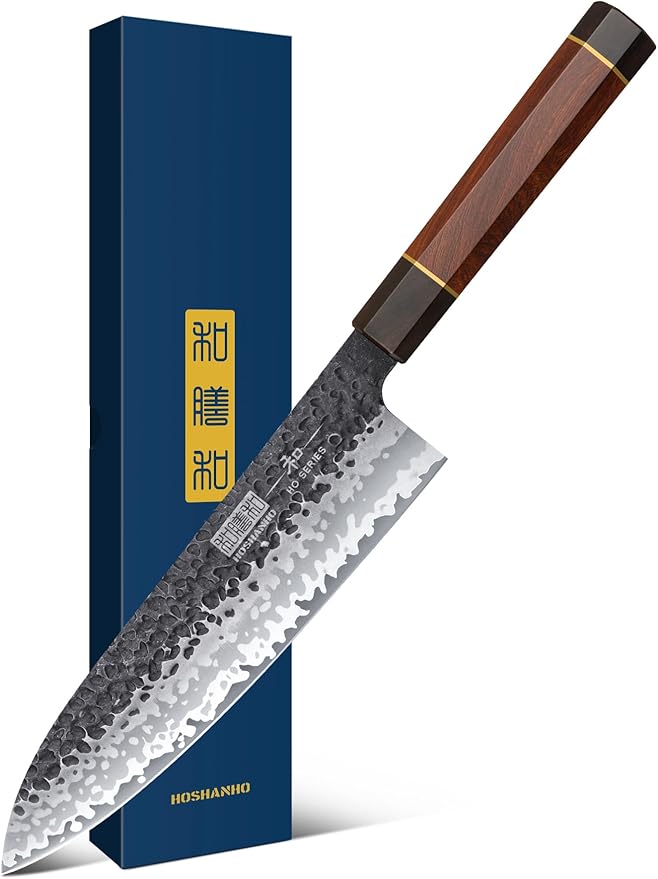 HOSHANHO 8 Inch Gyuto Chef Knife, Ultra Sharp Japanese Kitchen Knife