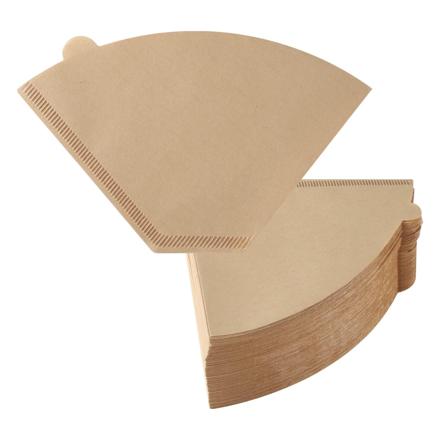 Coffee Filters #2, 200Pcs Unbleached 2 Cone Filters Paper