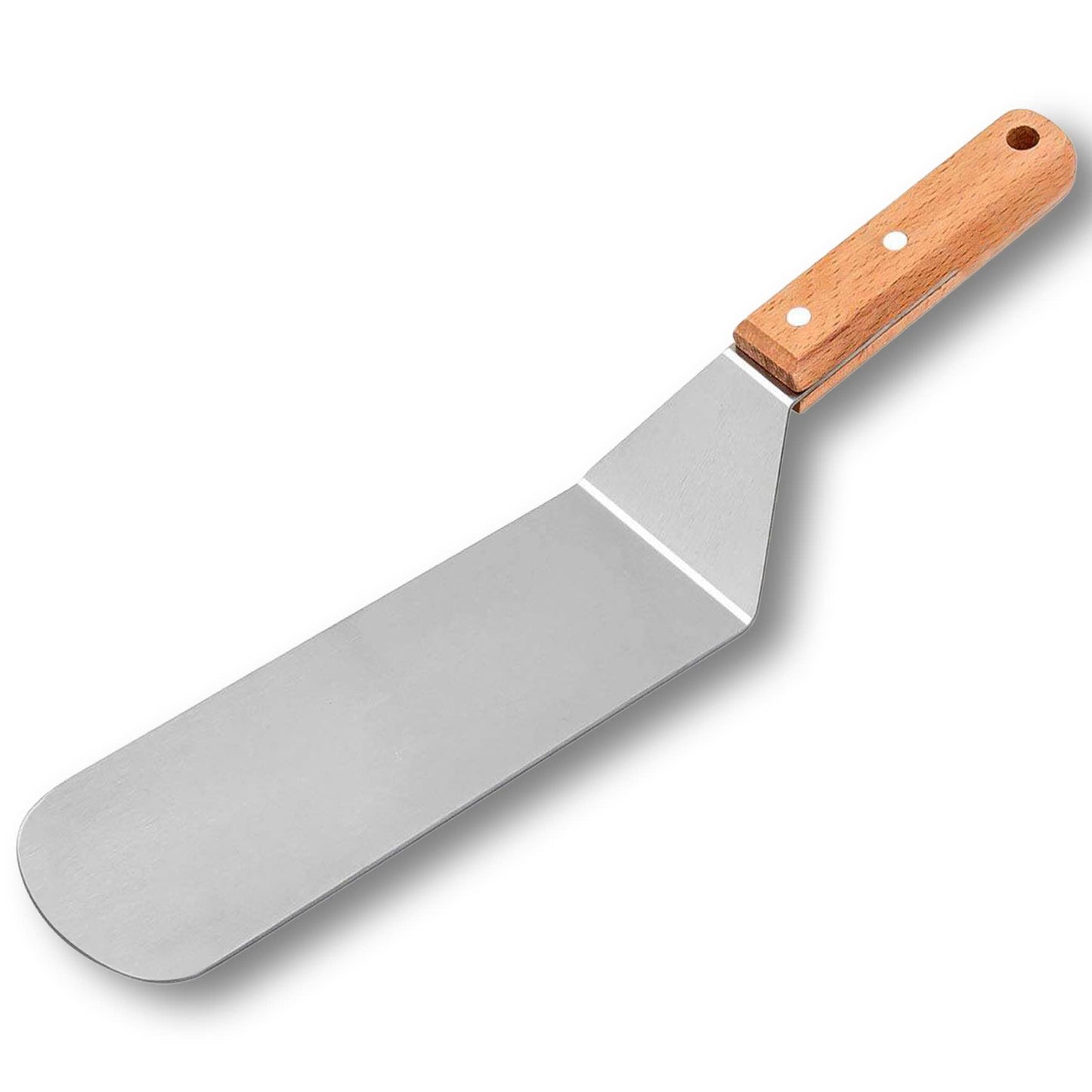 Grill Scraper, Stainless Steel Flat Top Cleaner for Outdoor Grill