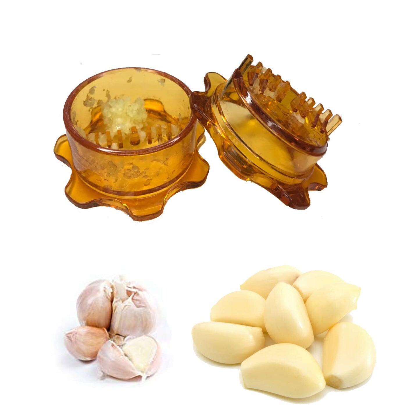 Angel’s Peel Lounge Garlic Mincer (Clear)