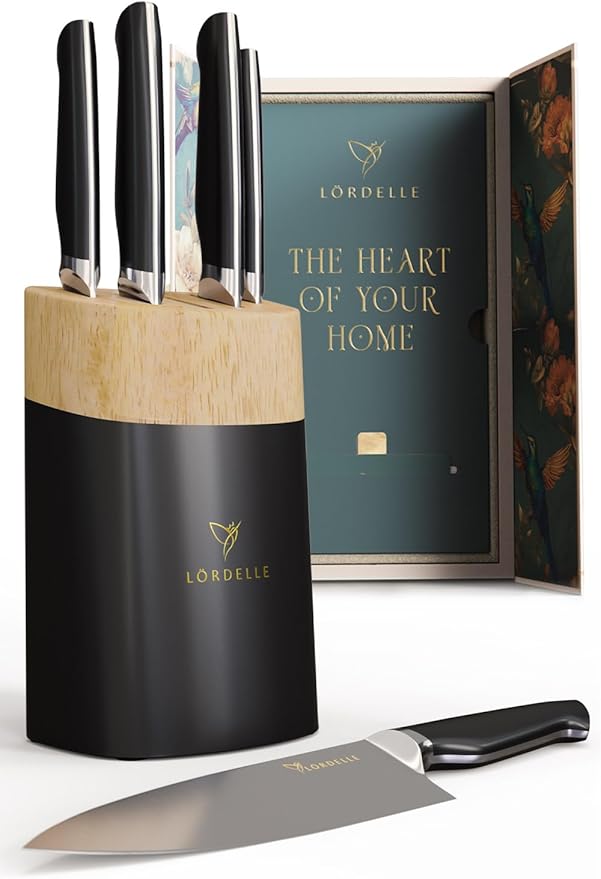 Dalstrong Lordelle 5-Pc Knife Block Set - Coastal Green