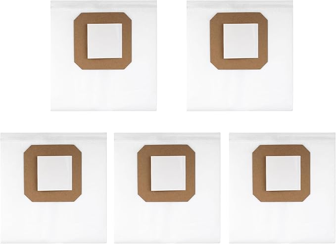 HOLEPU 9637 Filter Bags Central Vacuum for Maxum 3/DB3000, 5 Pack