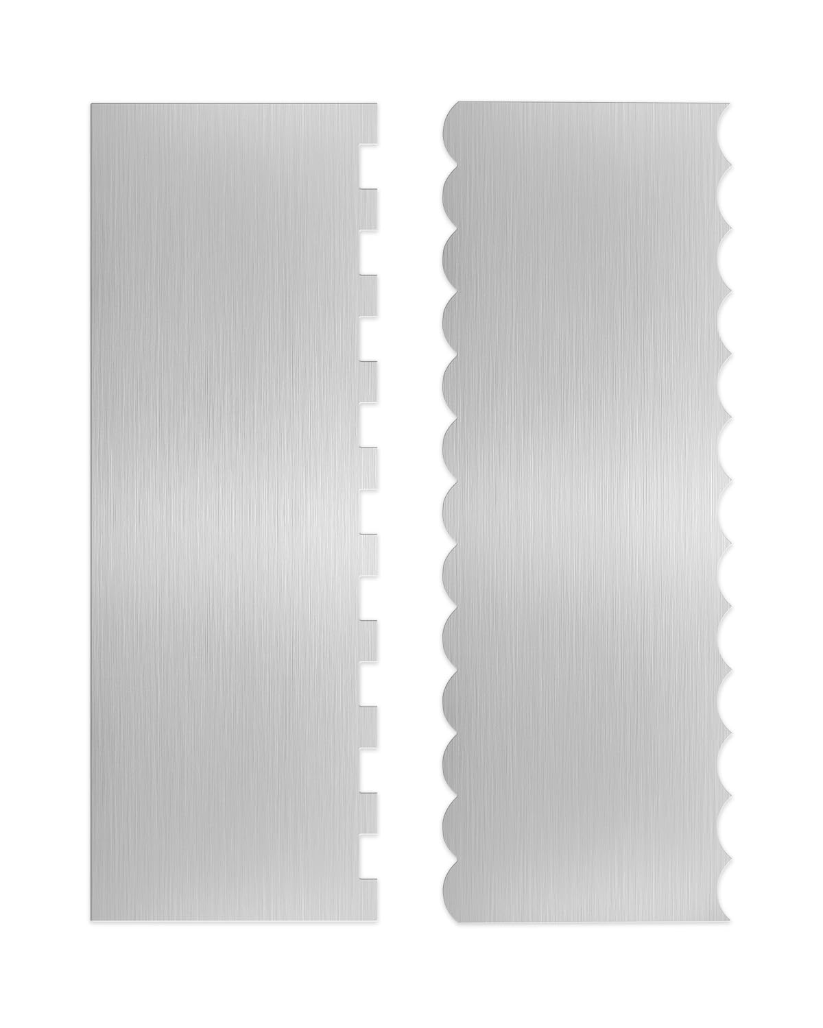 PROKITCHEN 10PCS Cake Scraper Smoother Set, Acrylic Cake Smoother for Icing
