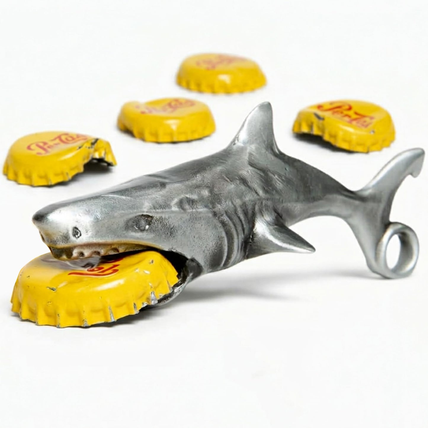 Itera Shark Keychain Bottle Opener Novelty Gift for Men