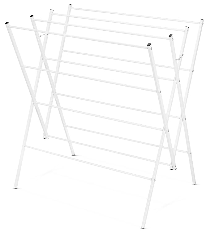 Whitmor Oversized Drying Rack - White