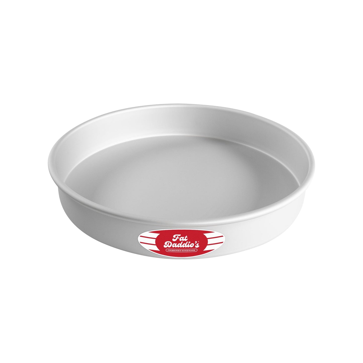 Fat Daddio's Anodized Aluminum Round Cake Pans, 2 Piece Set, 5 x 2 Inch