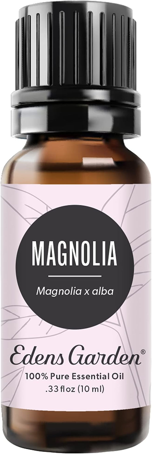 Edens Garden Magnolia Essential Oil- 100% Pure Premium Grade, Undiluted, Natural, Therapeutic, Aromatherapy, The Best for Diffuser, Skin, Candle, Kid Safe 10 ml (.33 fl oz)