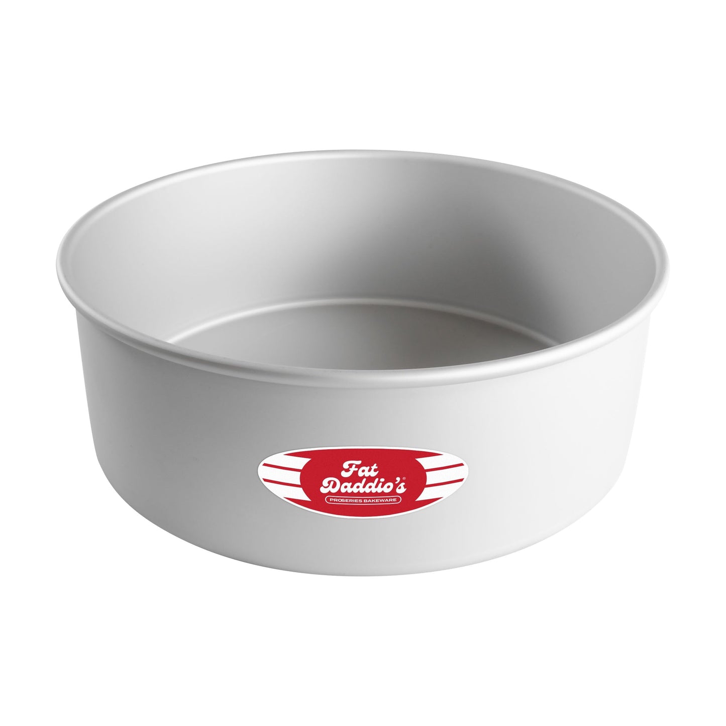 Fat Daddio's Anodized Aluminum Round Cake Pans, 2 Piece Set, 5 x 2 Inch