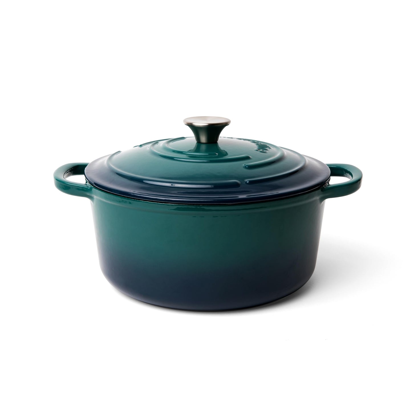Larder & Vine 5.7 qt Enameled Cast Iron Dutch Oven Pot with Lid, Cabernet