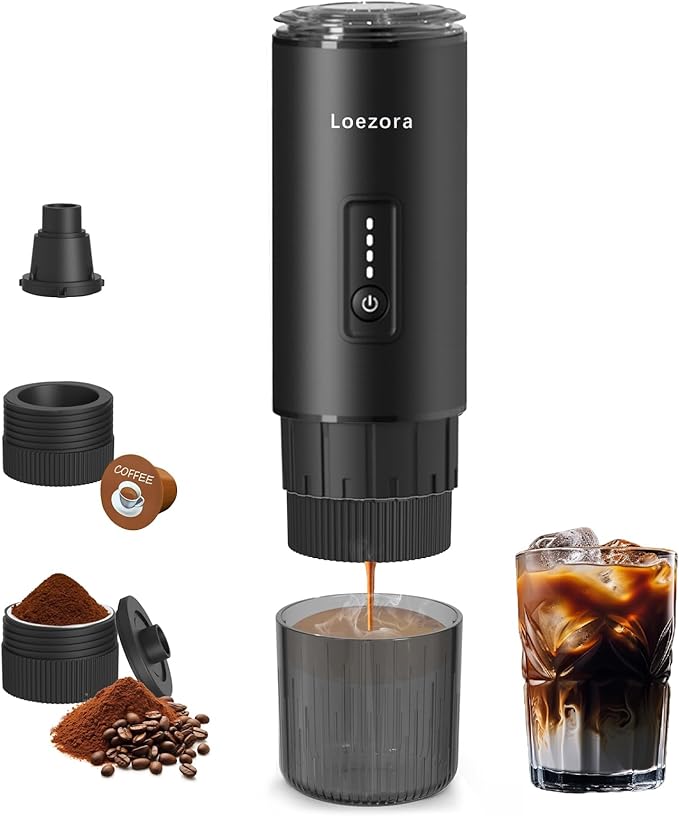 Loezora Portable Espresso Machine, 20Bar