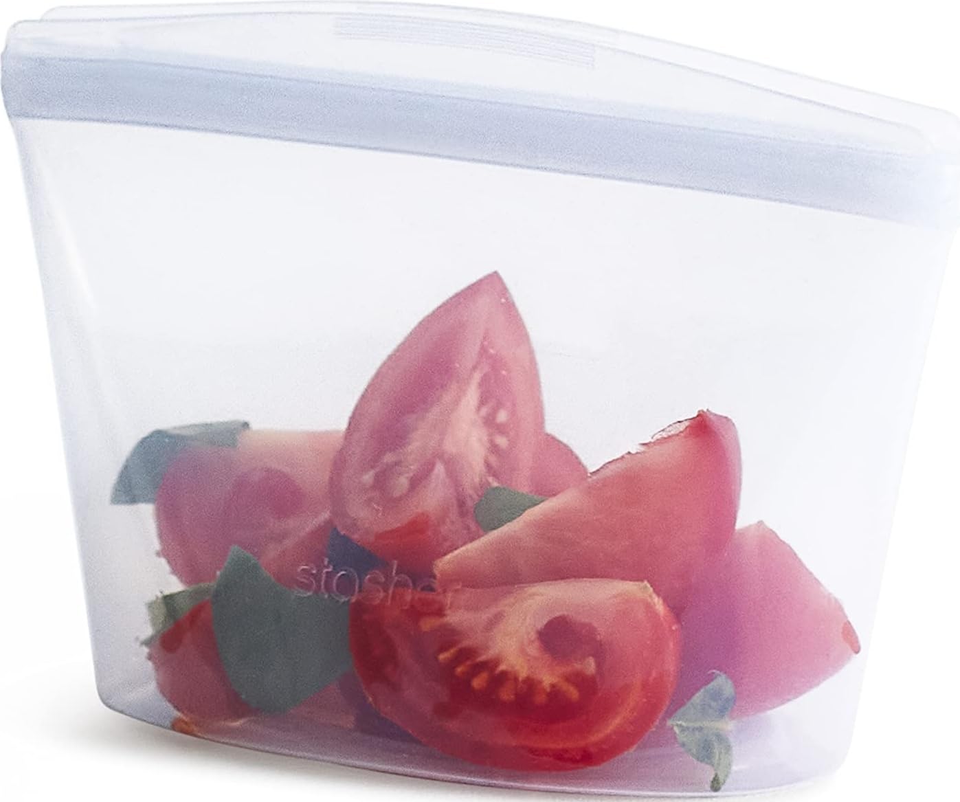 Stasher Silicone Reusable Storage Bag, 2-Cup Bowl, Reusable Freezer Bag, Microwave, Dishwasher, Oven Safe, Sous Vide, Lunch Containers, Eco Friendly, Food Storage Bags, Snack Bags, 16 oz, Lavender