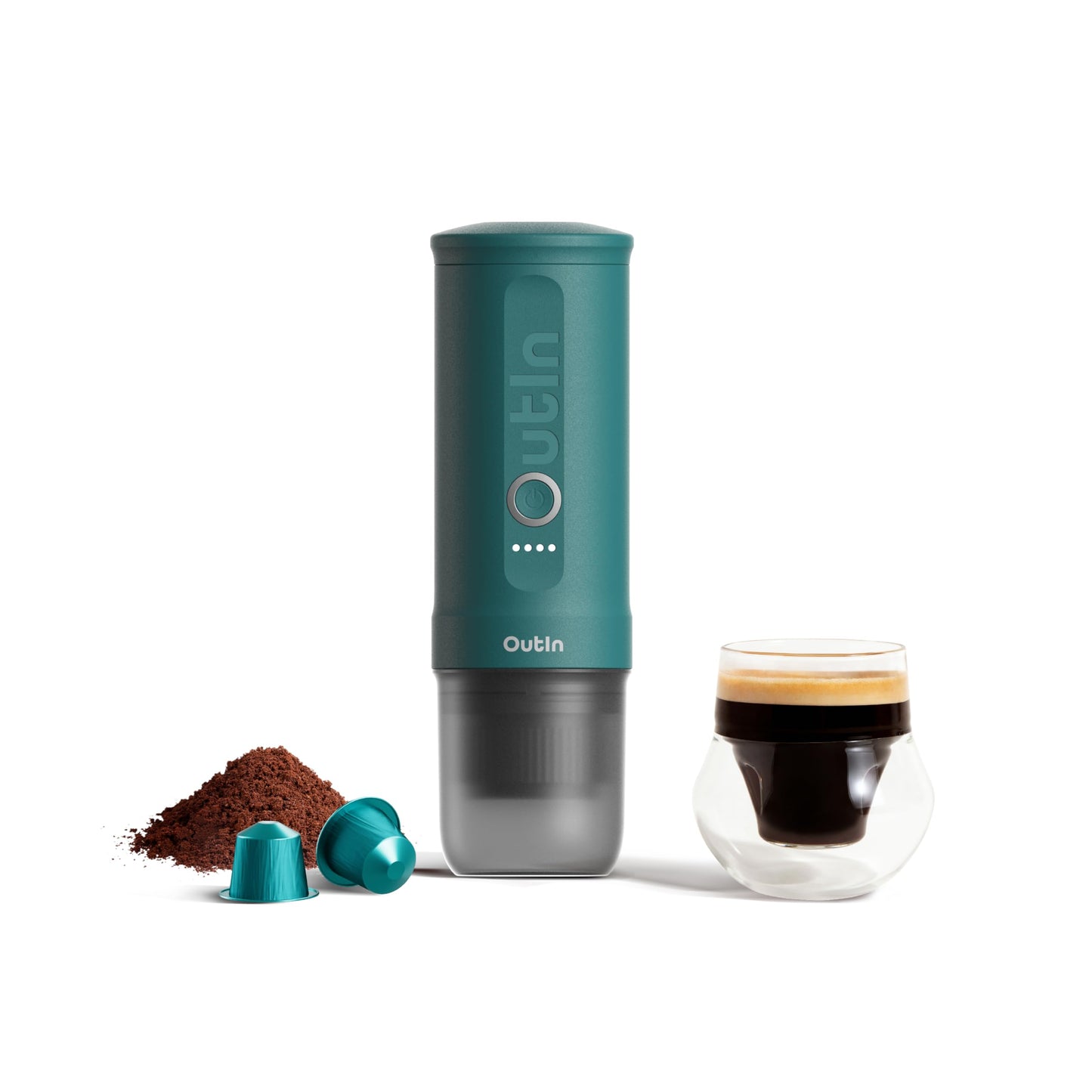 OutIn Nano Portable Electric Espresso Machine, Travel Coffee Maker