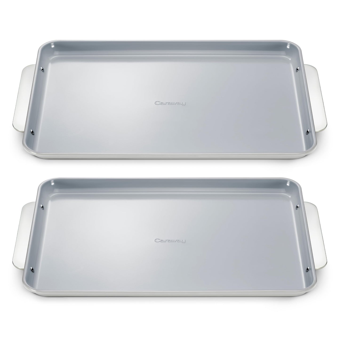 Caraway Non-Stick Ceramic Small Baking Sheet Duo