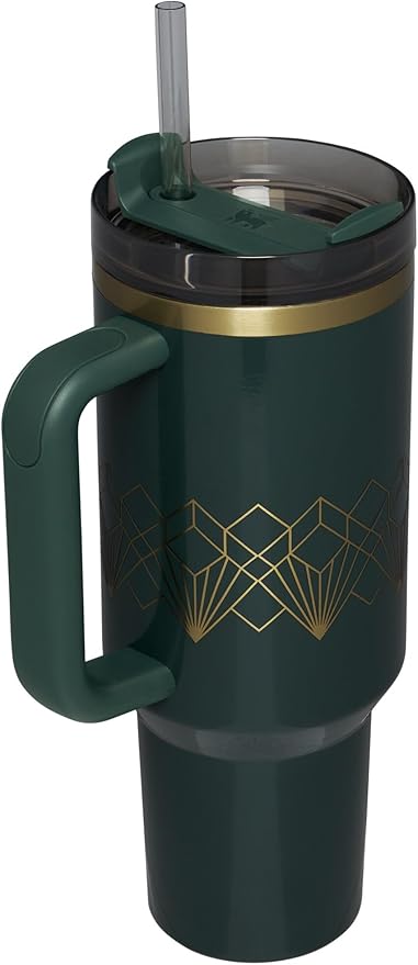 Stanley Quencher H2.O FlowState™ Tumbler 40 oz Forrest Gloss Deco