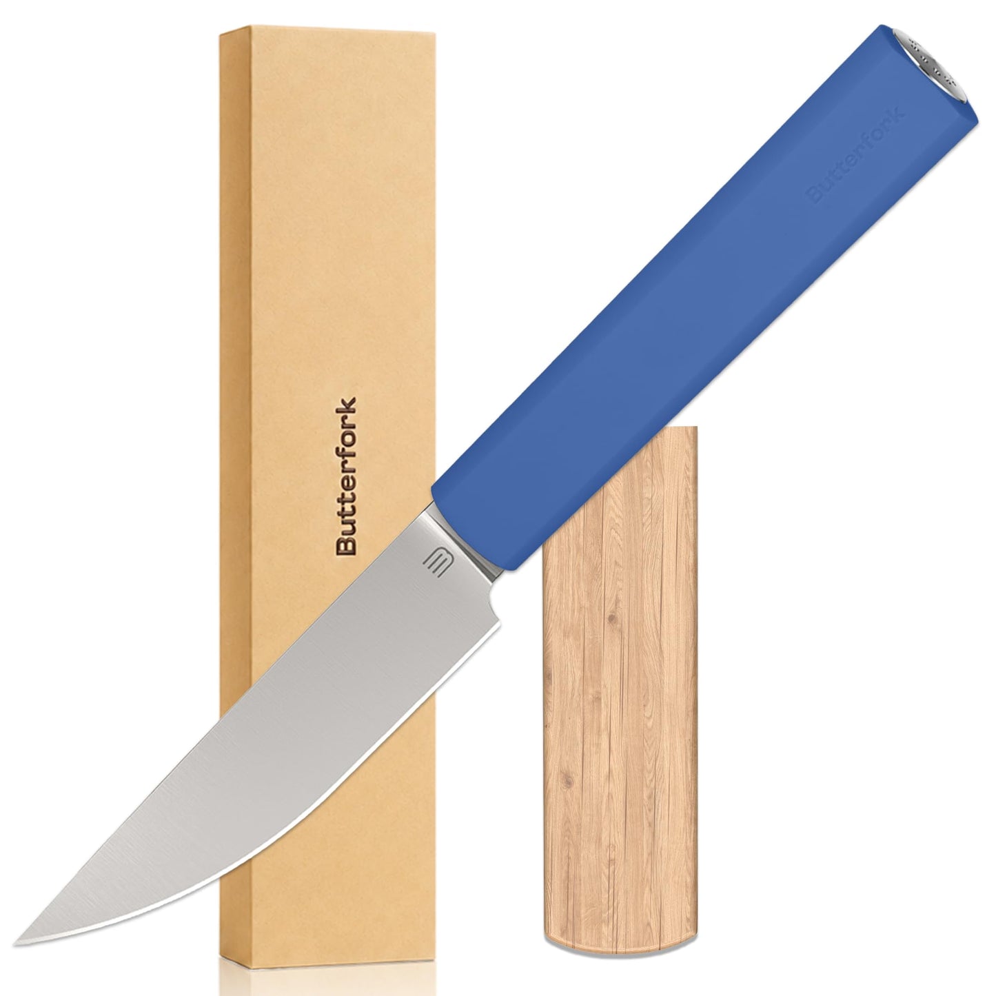 8 Inch Chef Knife, Kitchen Knife with AR-RPM9 Steel & Ergonomic ABS Handle