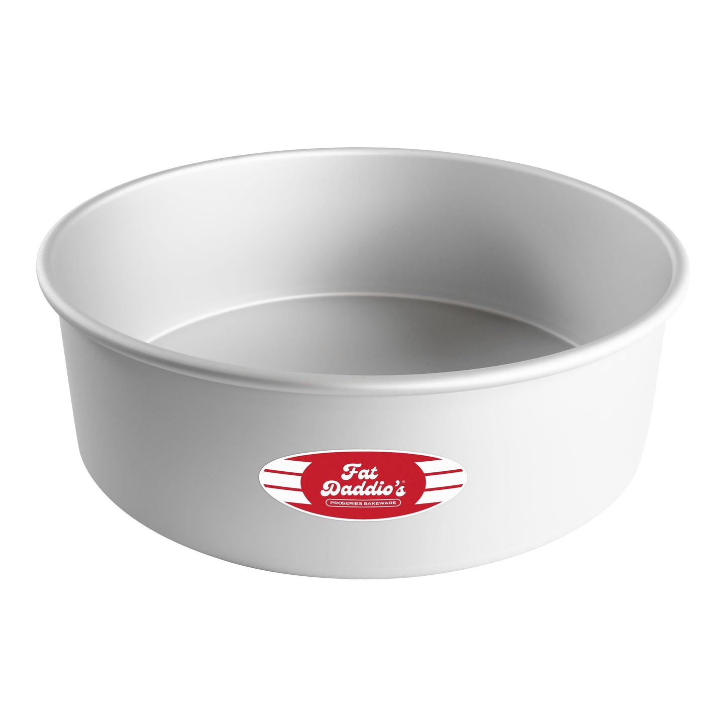 Fat Daddio's Anodized Aluminum Round Cake Pans, 2 Piece Set, 5 x 2 Inch