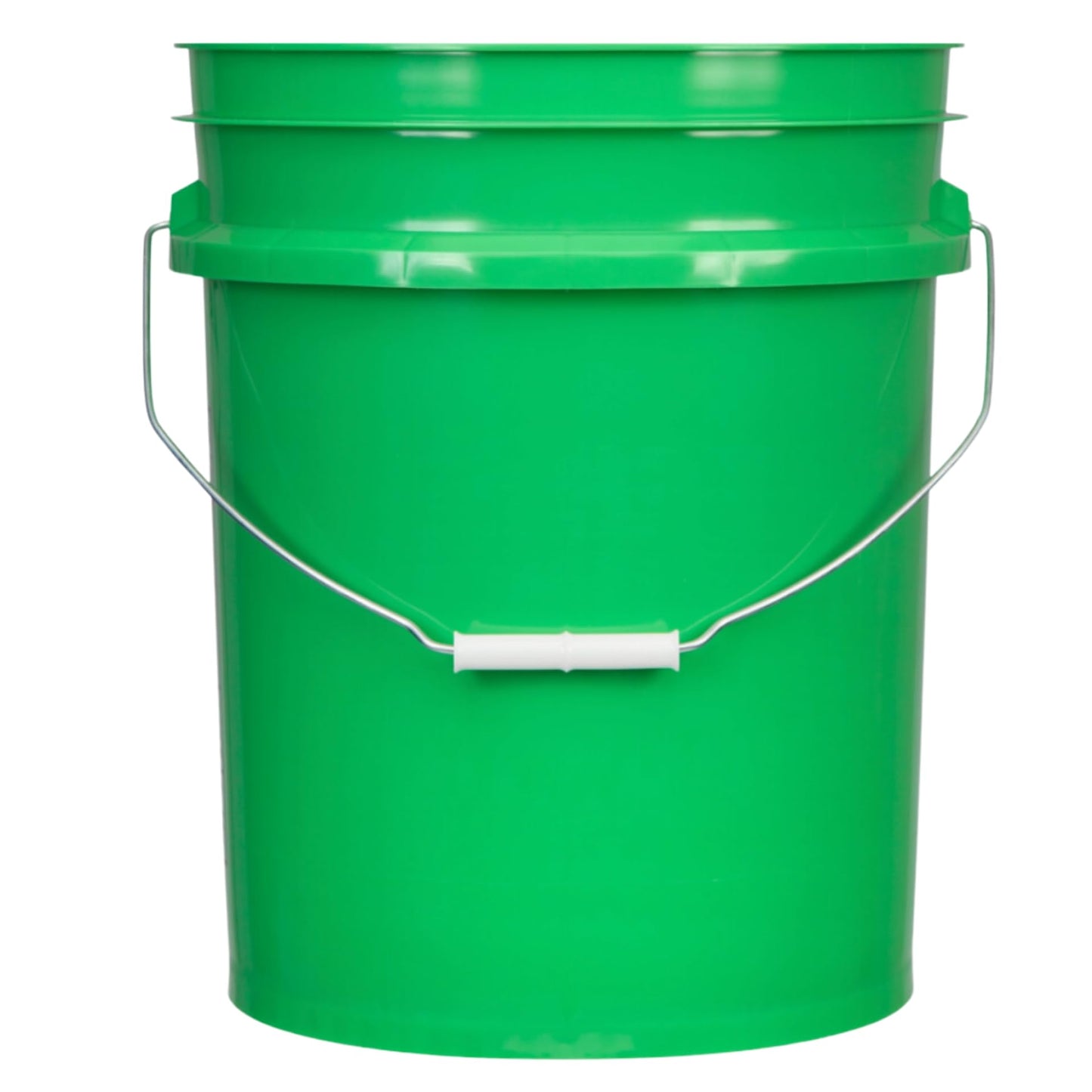 House Naturals 5 Gallon Premium HPDE Plastic Bucket - Made in USA Food Grade Container, BPA Free All Purpose Pail (5, Red)