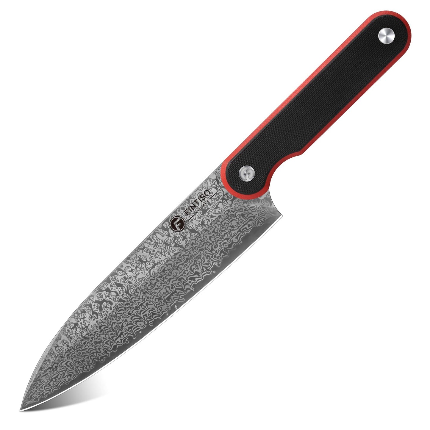 3 Piece Kitchen Knife Set, 67-Layer Damascus Steel, Ergonomic G10 Handle