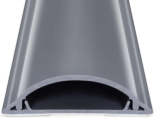Cord Cover Floor 34in, Large Capacity Floor Cable Cover, Hard PVC Cord Hider
