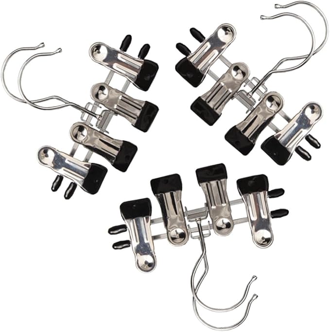 Adjustable Stainless Steel Shoe Rack Pants Folder Multi-Functional Portable Travel Laundry Washing Machine Rack Hooks Socks Clip Boot Hanger Set of 6 (6)